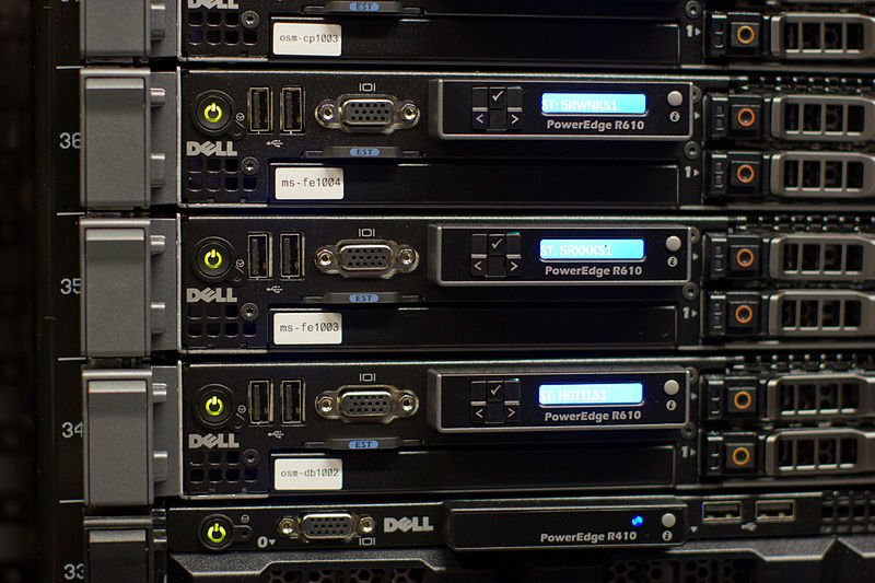 Dell PowerEdge 4U rackmount server